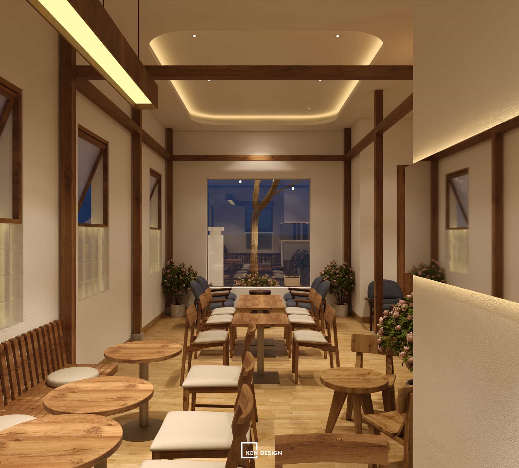 thiết kế quán cafe MeliMeli